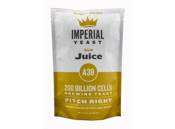 A38 Juice [Prod. 20 Oct 2025] Imperial Yeast - Best før Feb 2026 